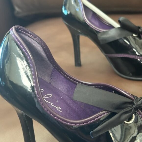 NIB Endora Witch Pumps Pointy Toe Witchy Shoes Victorian Style Shoes - Picture 14 of 16